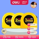 Deli Measuring Tape / Meteran Tukang Gulung Mini Sistem Pengunci 820X