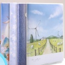 Deli PVC Cover Notebook / Buku Catatan Agenda A5 Cover Lucu T32XX