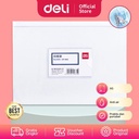 Deli Zipper Storage Bag Travel Pouch/Plastik Ziplock A5 Anti Air 5675
