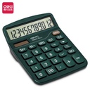 Deli Desktop Calculator / Kalkulator Meja Dual Power TE837C