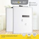Vusign Combination Board / Combo Papan Tulis Memo 2in1 40x30cm KK3496A