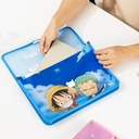 Deli Brief Case / Map A4 Edisi One Piece Dengan Sistem AutoLock EF621