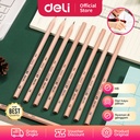 Deli Graphite Pencil / Pensil Kayu HB Isi 50 Nyaman Digenggam S908