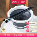 Deli Brush Wash Pot / Ember Tempat Mencuci Kuas Gambar Bahan PP 73901