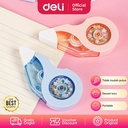 Deli Correction Tape / Tip-Ex kertas Roll Desain Sakura 12 Meter 71546