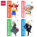 Deli School Notebook / Buku Tulis Edisi One Piece A5/B5 60lembar EN006
