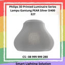Philips 3D Printed Luminaire Series Lampu Gantung PEAR SILVER E27