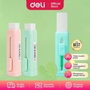 Deli Sliding Eraser / Penghapus Mekanik Warna Lucu Bahan TPR+ABS 71145