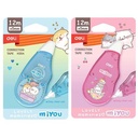 Deli Correction Tape/ Tip-ex Kertas Edisi Miyou 20Meter/12Meter EH35X