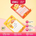 Deli Larva Sticky Notes/ Memo Tempel 3"x3" 60Lmbr 2C Motif Lucu EA039