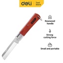 Deli Electrician Knife/ Pisau Kabel Lurus Dan Bengkok 200mm DL00X0