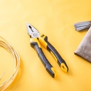 Deli Linesman Plier / Tang Kombinasi 6/7/8 inch Chrome PVC DL200XZ