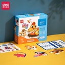 Deli Puzzle / Edukasi Anak Mainan Puzzle Macam Macam Gambar 74500