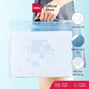 Deli Box File / Box Penyimpan Kertas File Dokumen Transparant 5702