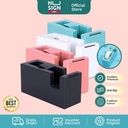 Nusign Tape Dispenser / Tempat Lakban Non Slip Pisau Tajam NS121