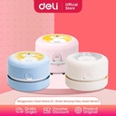 Deli Desktop Vacuum/Pembersih Debu Daya Serap Tinggi Sikat Nylon 18883