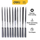 Deli Mini File /Set Alat Kikir Besi 10Pcs 5x180mm High-quality DL2180