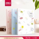 Deli Display Book / Map Dokumen A4 Warna Pastel 30/60/80 Halaman 7267X