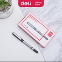 Deli Roller Pen 0.5mm - hitam 12 pcs/box EQ20020