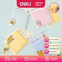 Deli Memo Tempel Seri Kakao 76x76mm,30 Lembar/Pack 21531