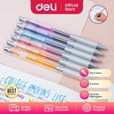 Deli Pulpen Netral Warna 6 PCS/Box A123