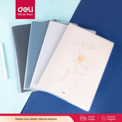 Deli Notebook B5 96 Lembar dengan pinggiran plastik T1696