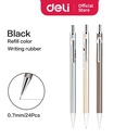 Deli pensil mekanik besi 0.7mm 3warna fashion S332