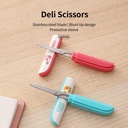 Deli E6000A Portable Scissors w/sleeve / Gunting Portabel