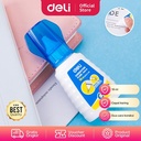 Deli EH10310 Tip X-Correction Fluid 18ml Steel & Brush Duo Applicator