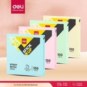 Deli EA01303 Memo tempel - Sticky Notes 76×76mm 3''×3'' 100 sheet