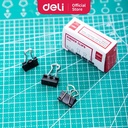 Deli E38566 Office Consumable/Binder Klip-Binder Clips 15mm