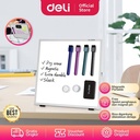 Deli Vusign Whiteboard / Papan Tulis Magnet Dapat Gantung VS004A