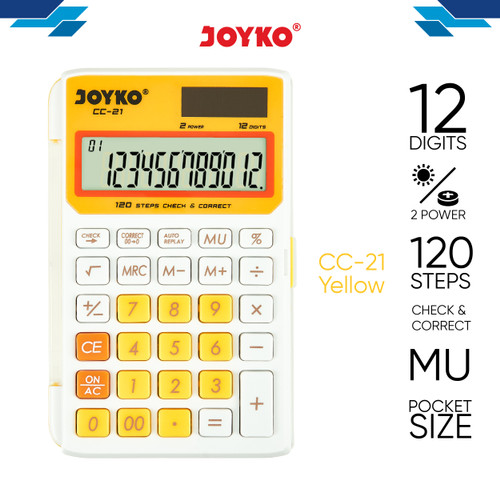 Calculator / Kalkulator Joyko CC-21 / 12 Digits / Check Correct