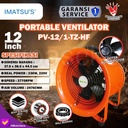 Portable Ventilator / Blower / Exhaust 12 Inch External Rotor Motor