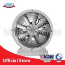 Axial Fan Direct 16 Inch 0.75KW 1HP 3 Phase 2800 RPM