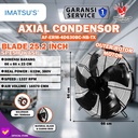 Axial Fan 25 Inch 380V Fan Condensor Fan Chiller Kipas Condenser 25"