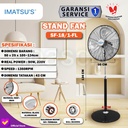 Stand Fan Kipas Angin Berdiri 18 Inch Besi Kipas Angin Tornado 18"