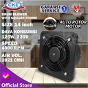 Exhaust Fan Drum Blower 14 Inch Kipas Booster Duct Fan External Rotor
