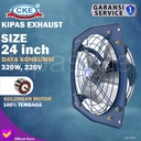 Exhaust Industrial 24" Exhaust Fan Dinding Extra Strong Kipas Partisi
