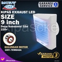 Exhaust Fan Lampu LED Penghisap Udara Kecil Wall Tembok Ruangan 6 Inch