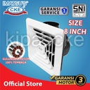Exhaust Fan Plafon 8 Inci Heksos/hexos/Ceiling Exhaust Kipas Dak