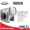 Exhaust Fan Mini Sirocco Sudut Tabung Industrial 4" Duct Inline CKE