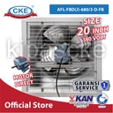 CKE Axial Box Fan AFL-FBD(J)-680/3-D-FB 20 Inch