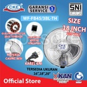 Kipas angin dinding 18 Inch 130 watt wall fan kipas tornado Besi CKE