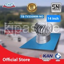 TURBIN VENTILATOR CKE TB-TV350MM-NO 14" VENTILASI ATAP