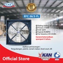 Exhaust Fan CKE EFC 36 Inch 380V Exhaust Dinding Eksos Blower Gedung