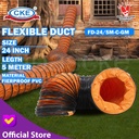 Imatsu Flexible Duct FD-C-GM 24 Inch 5 Meter Duct Hose Selang Flexible