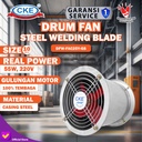 CKE Drum Fan DFW-FAC25Y-GS 10 Inch Blower Tabung Blower