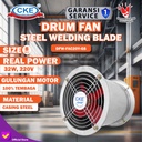 CKE Drum Fan DFW-FAC20Y-GS 8 Inch Blower