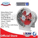 CKE Axial Fan AFD-STD-FAC-20Y-2-GS 8Inch Drum Axial Drum Blower Gedung